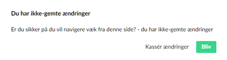 Ikke Gemt