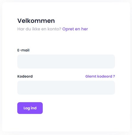 Glemt Kodeord
